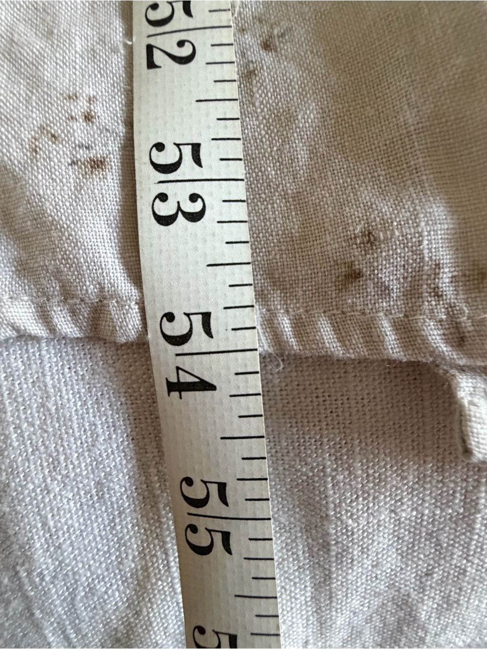 Liz Claiborne Dress Womens 14 Off White Floral Linen Short Sleeve Maxi Sundress - Picture 7 of 13